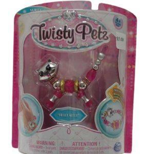 Twisty Petz Frilly Kitty Series 1 Twist Pet Pink and Gold Cat New in Package